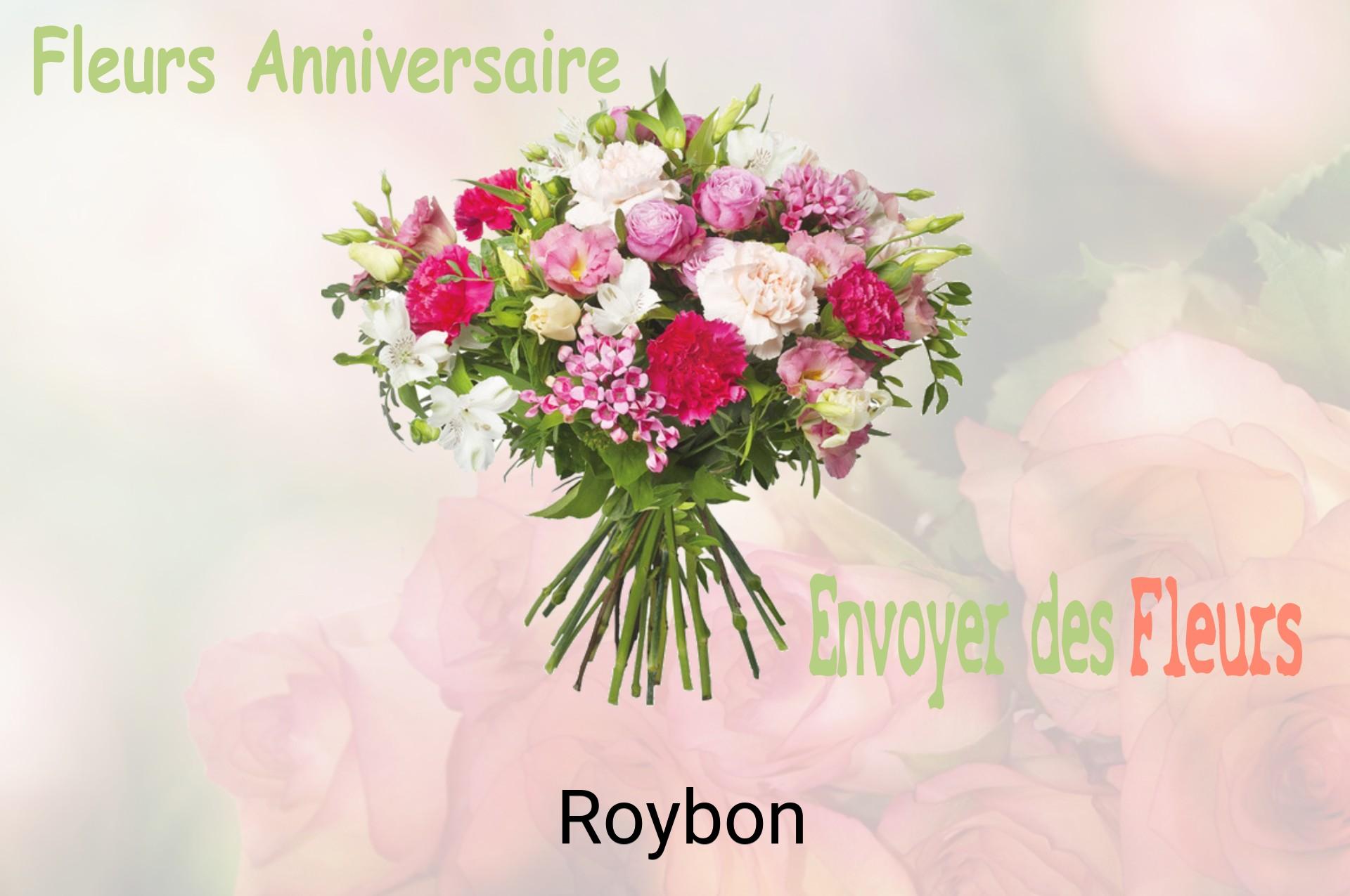 Bouquet de fleurs d’anniversaire livré à Roybon